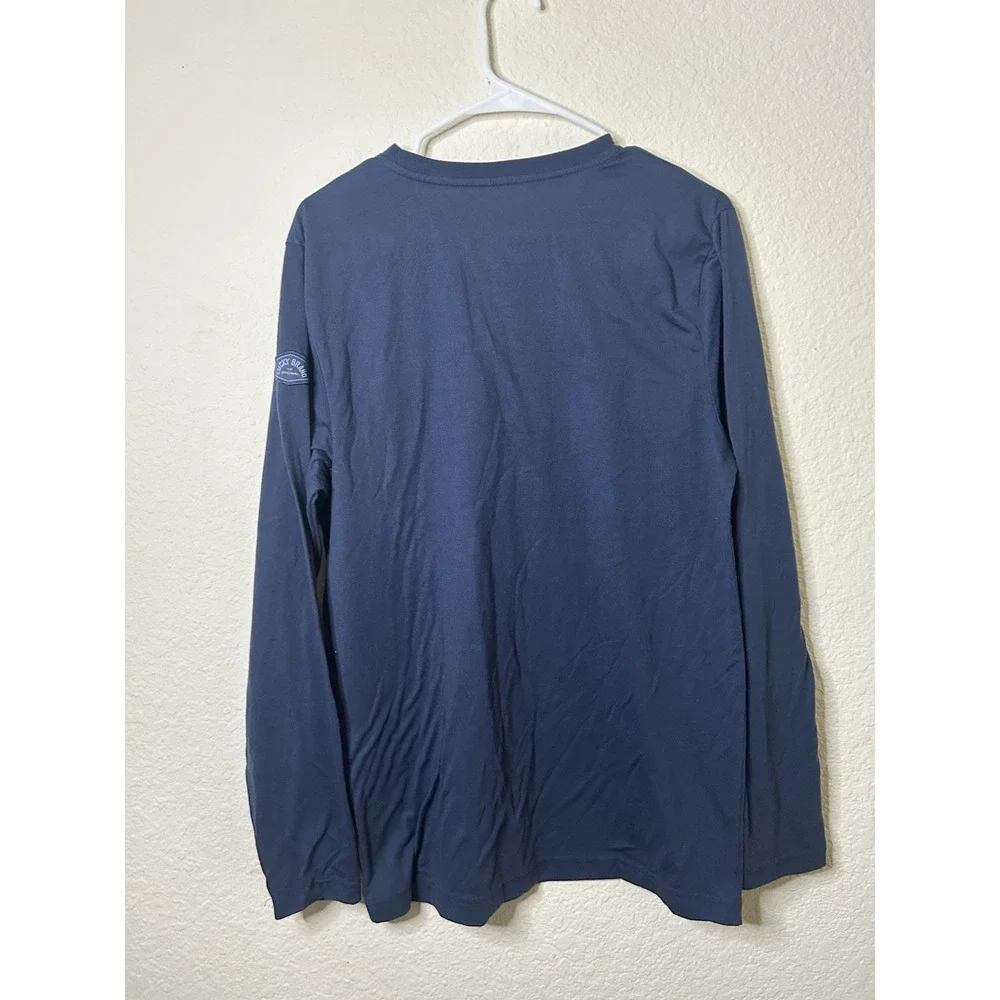 Lucky Brand Blue Long Sleeve Sleepwear Medium Comfort Pajamas Cozy Relaxed Goo